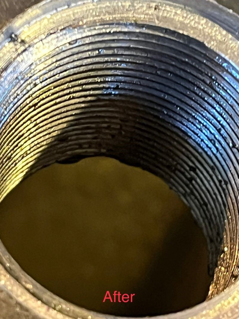 Lp Turbine Bolt Hole Repair After